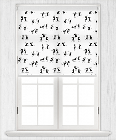 Рулонная штора Dancing ants 5600